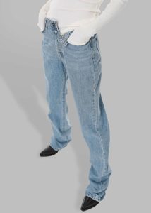 Bottoms Women Susanna Jeans - Light Wash Blue The Frankie Shop