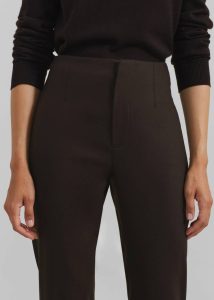 Brown Morrison Long Trousers - Brown The Frankie Shop Women Bottoms - Image 3