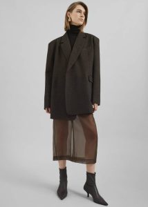 Brown Outerwear The Frankie Shop Sarnia Oversized Blazer - Brown Women - Image 4