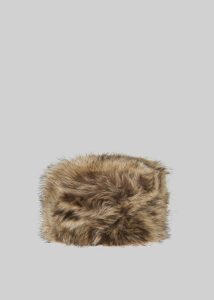 Brown Stowe Faux Fur Hat - Brown The Frankie Shop Women Headwear - Image 2