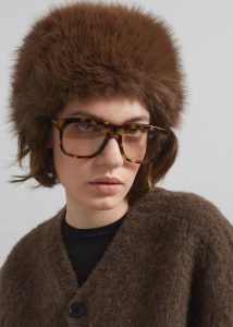 Brown The Frankie Shop Headwear Umea Faux Fur Hat - Brown Women - Image 4
