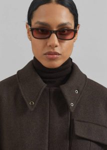 Brown The Frankie Shop Outerwear Amstel Utility Jacket - Brown Women - Image 5