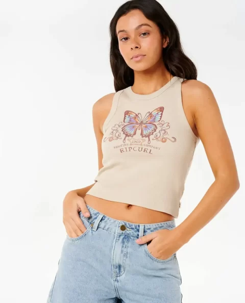 Butterfly Rib Tank Rip Curl Tees & Tanks Women