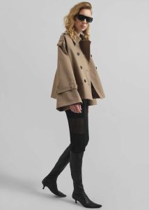 By Malene Birger Alisandra Trench Jacket - Fosil Beige Women The Frankie Shop Outerwear - Image 3