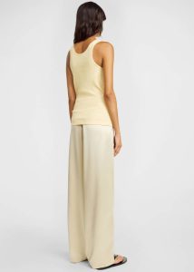 By Malene Birger Anisa Tank Top - Sea Mist The Frankie Shop Women Beige Tops - Image 4