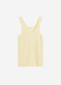 By Malene Birger Anisa Tank Top - Sea Mist The Frankie Shop Women Beige Tops - Image 5