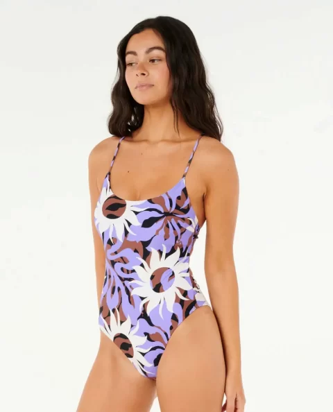 Cala Nights Cheeky One Piece One Pieces Women Rip Curl - Image 3