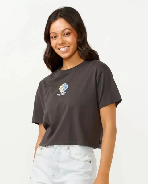 Calypso Crop Tee Tees & Tanks Rip Curl Women - Image 2