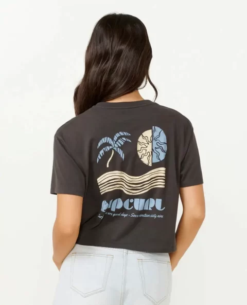 Calypso Crop Tee Tees & Tanks Rip Curl Women - Image 3