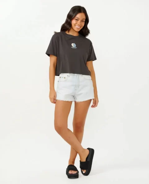 Calypso Crop Tee Tees & Tanks Rip Curl Women - Image 4