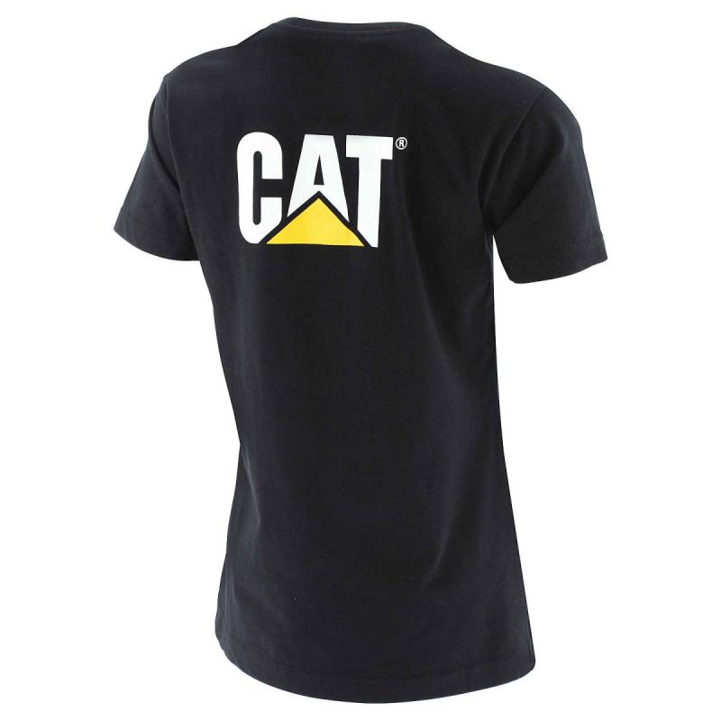 Cat Black Women Tops & Outerwear Women's Trademark Tee - Image 3