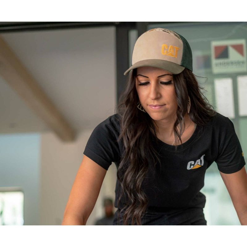 Cat Black Women Tops & Outerwear Women's Trademark Tee - Image 4