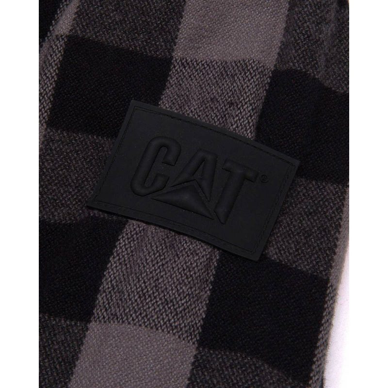 Cat Black Women Women's Buffalo Check Heavyweight Shirt Tops & Outerwear - Image 5