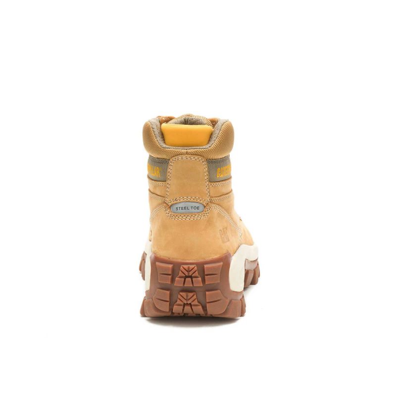 Cat Honey Reset Boots Men's Invader Hi Steel Toe Work Boot Men - Image 5