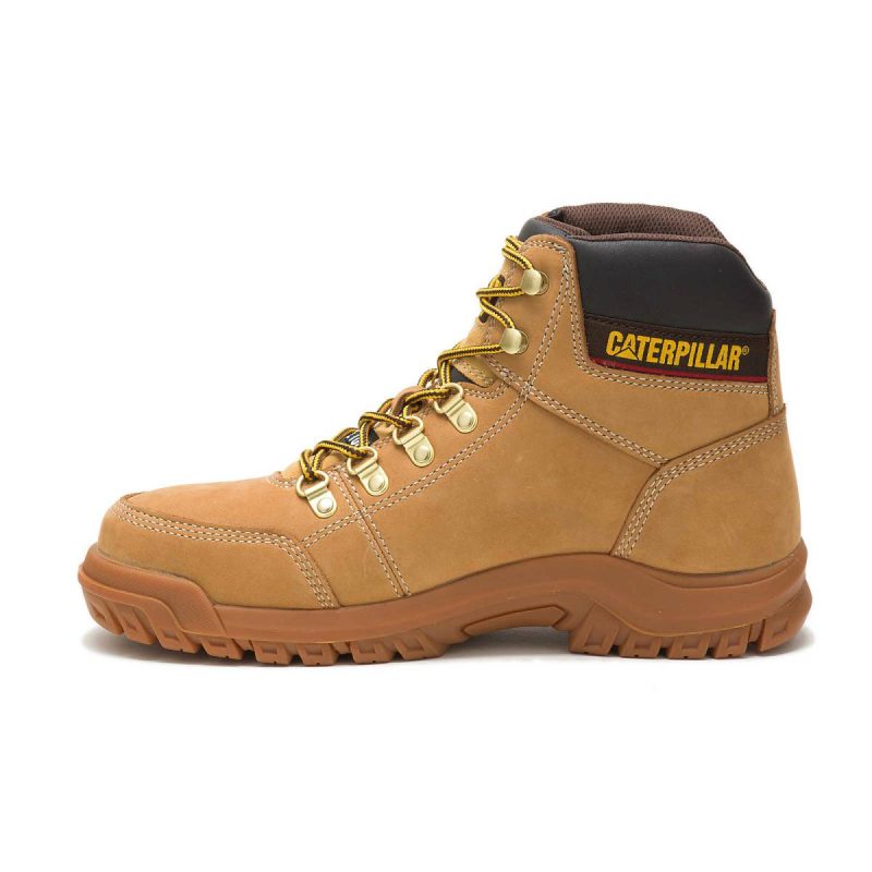 Cat Honey Reset Men Boots Men's Outline Steel Toe Work Boot - Image 3