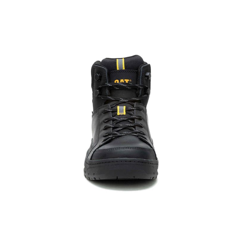 Cat Men's Streamline Court Mid Composite Toe Work Shoe Men Black Shoes - Image 3