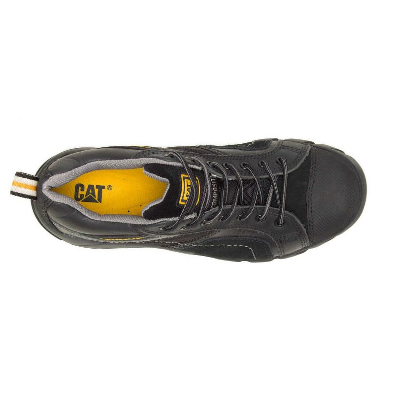 Cat Shoes Men's Argon Composite Toe Work Shoe Men Black - Image 5