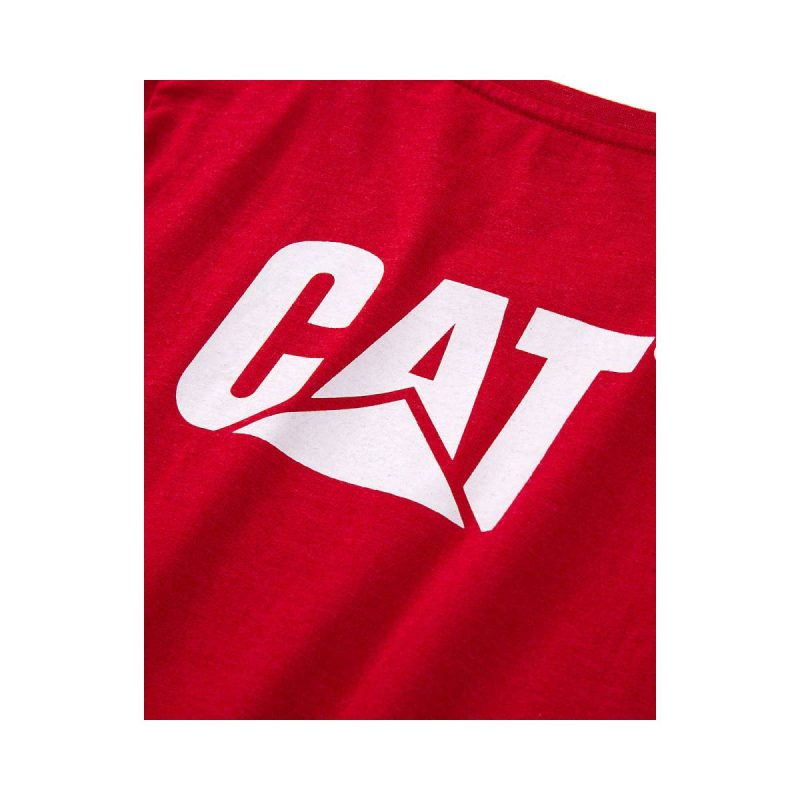Cat Tops & Outerwear Women Women's Trademark Tee Hot Red Heather - Image 4