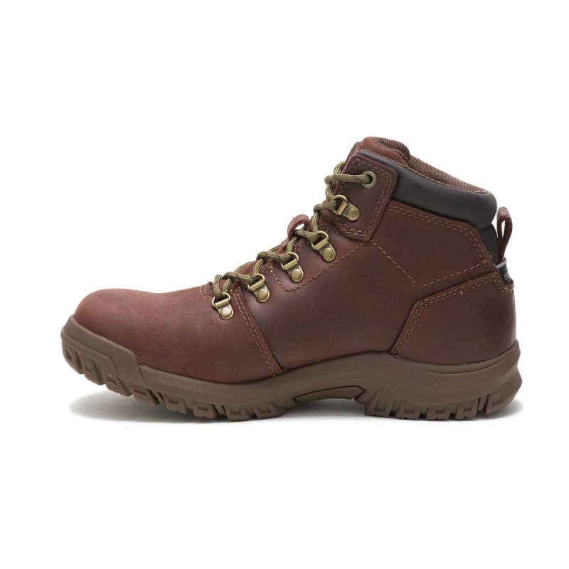 Cat Women Cocoa Women's Mae Steel Toe Waterproof Work Boot Boots - Image 3