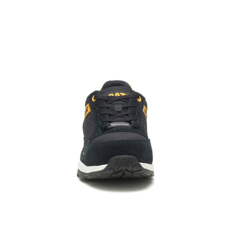 Cat Women Women's Venward Composite Toe Work Shoe Black/Cat Yellow Shoes - Image 3