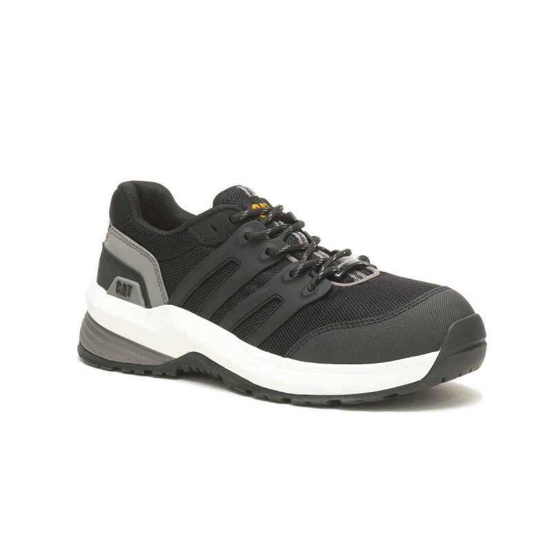 Cat Women's Streamline 2.0 Composite Toe Work Shoe Black/Medium Charcoal Women Shoes - Image 3
