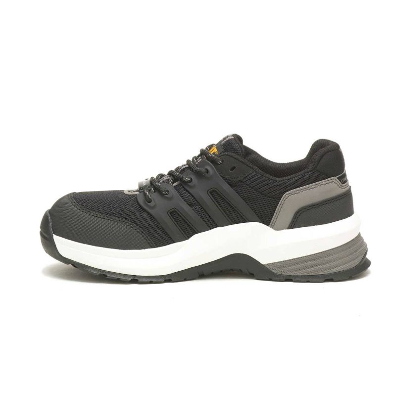 Cat Women's Streamline 2.0 Composite Toe Work Shoe Black/Medium Charcoal Women Shoes - Image 4
