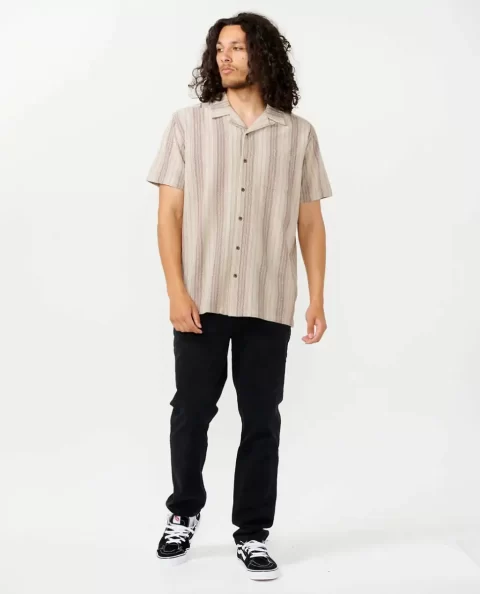 Check Mate Short Sleeve Shirt Shirts & Flannels Mens Rip Curl - Image 4