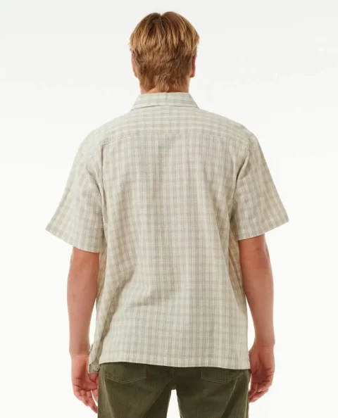Classic Surf Check Short Sleeve Shirt Mens Rip Curl Shirts & Flannels - Image 3