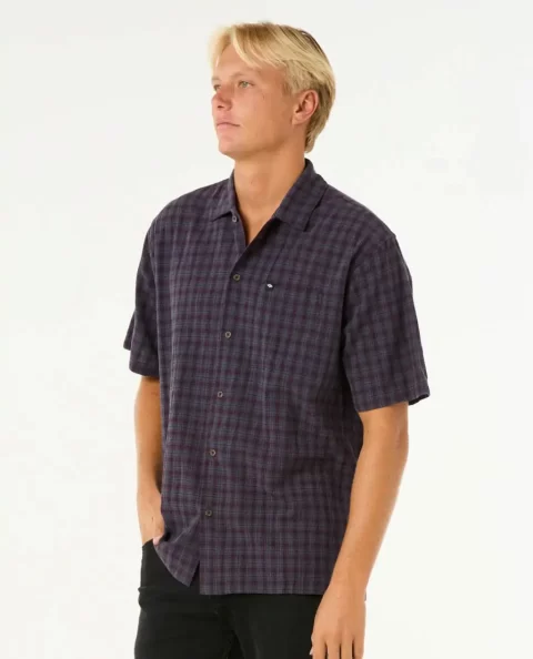 Classic Surf Check Short Sleeve Shirt Shirts & Flannels Mens Rip Curl - Image 2