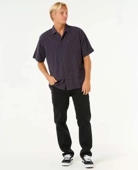 Classic Surf Check Short Sleeve Shirt Shirts & Flannels Mens Rip Curl - Image 4