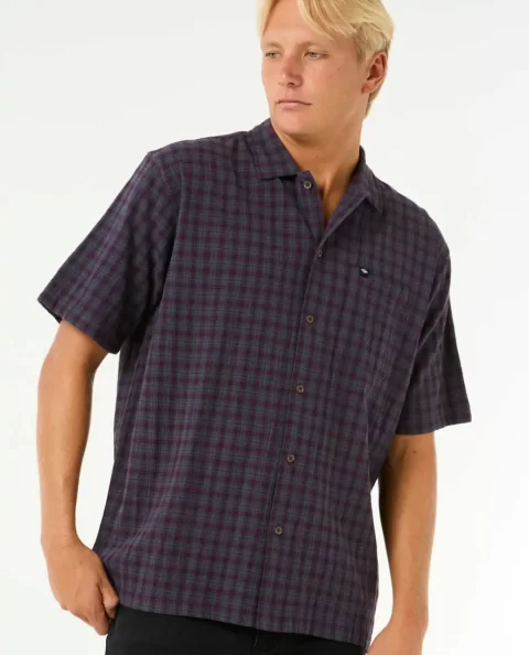 Classic Surf Check Short Sleeve Shirt Shirts & Flannels Mens Rip Curl