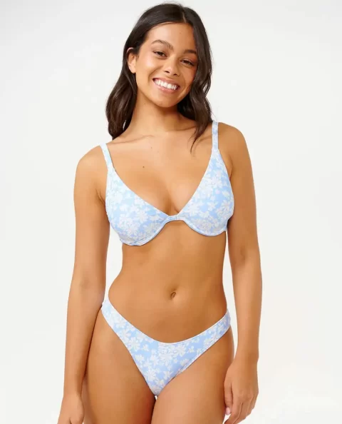 Classic Surf High Leg Skimpy Coverage Bikini Bottoms Women Rip Curl Bikini Bottoms