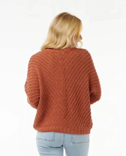 Classic Surf Knit Crew Rip Curl Women Sweaters - Image 3