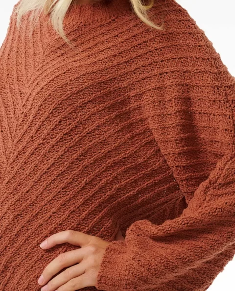 Classic Surf Knit Crew Rip Curl Women Sweaters - Image 5