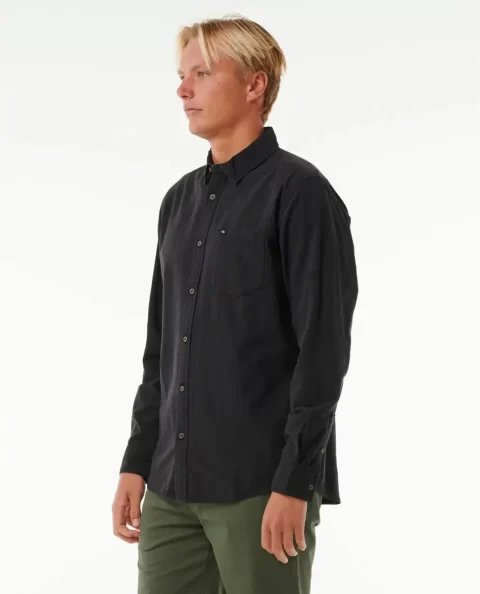 Classic Surf Washed Long Sleeve Shirt Rip Curl Shirts & Flannels Mens - Image 2