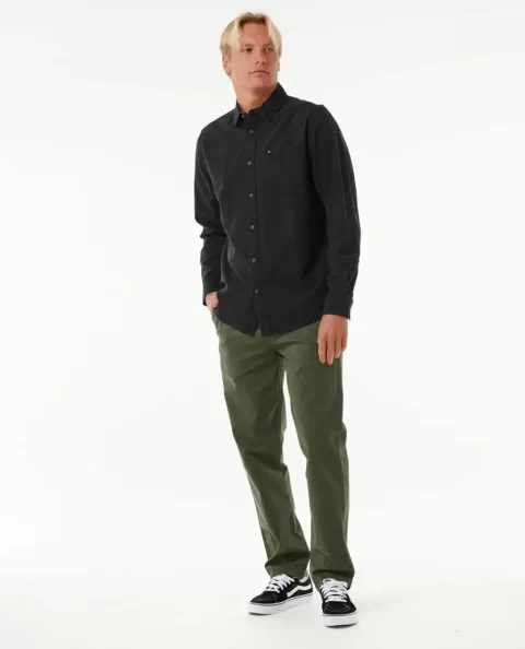 Classic Surf Washed Long Sleeve Shirt Rip Curl Shirts & Flannels Mens - Image 4