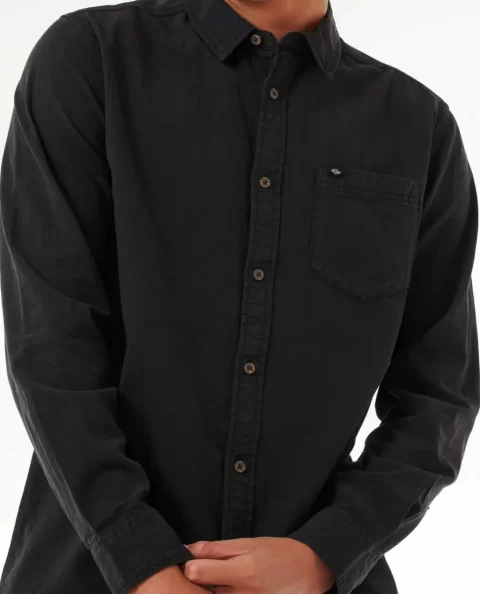 Classic Surf Washed Long Sleeve Shirt Rip Curl Shirts & Flannels Mens - Image 5