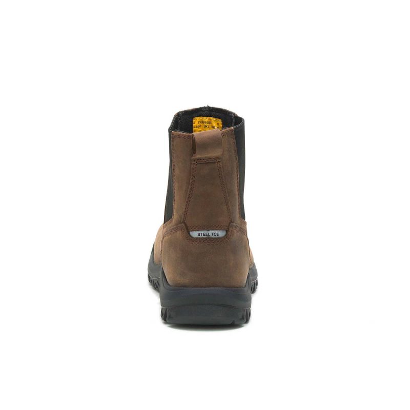 Clay Men's Wheelbase Steel Toe Work Boot Boots Cat Men - Image 5