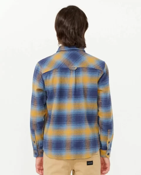 Count Flannel Shirt Tops & Tees Kids Rip Curl - Image 3