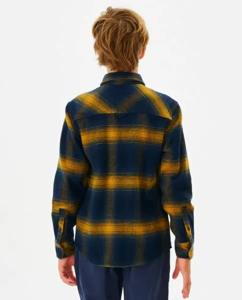 Count Flannel Shirt Tops & Tees Kids Rip Curl - Image 4
