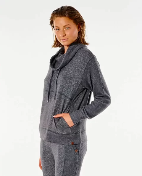 Cozy Ii Roll Neck Fleece Women Rip Curl Hoodies & Fleece - Image 3