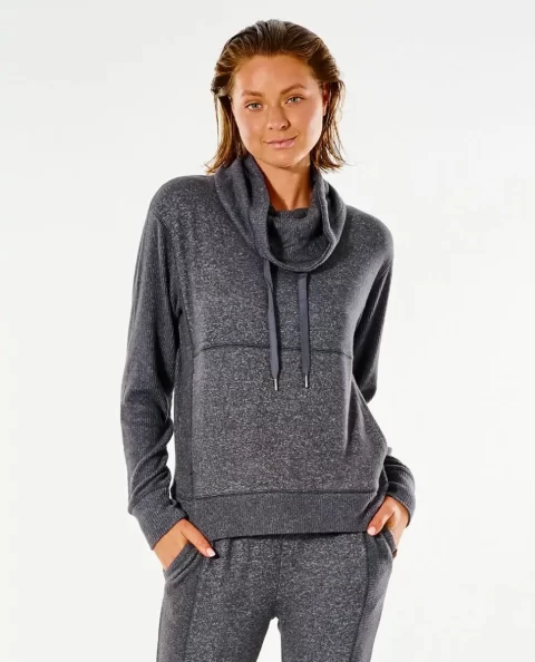 Cozy Ii Roll Neck Fleece Women Rip Curl Hoodies & Fleece