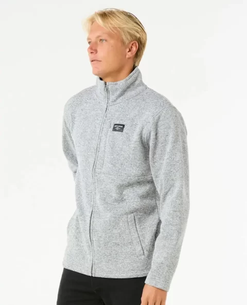 Crescent Zip Through Hoodies & Fleece Mens Rip Curl - Image 2