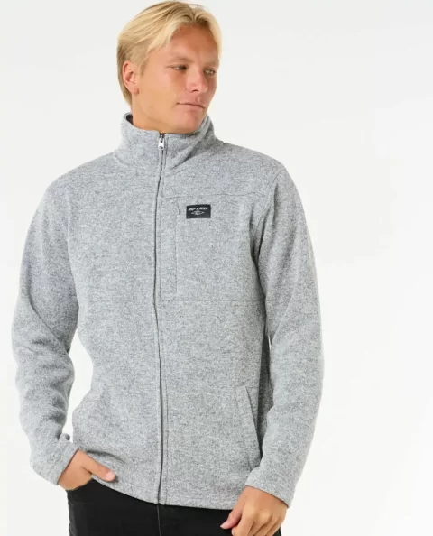 Crescent Zip Through Hoodies & Fleece Mens Rip Curl