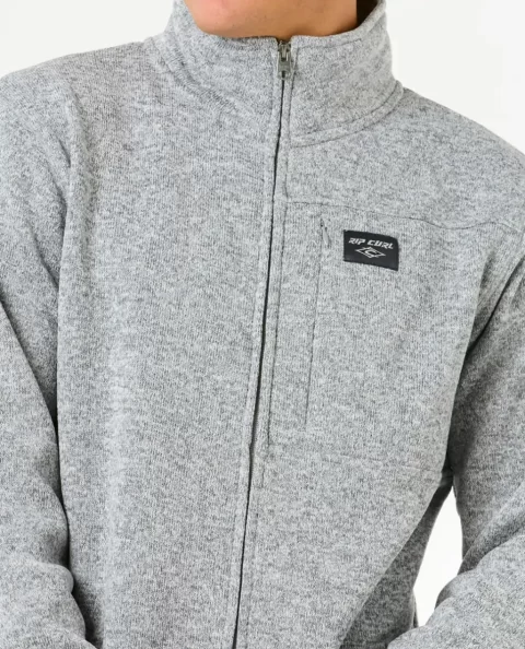 Crescent Zip Through Hoodies & Fleece Mens Rip Curl - Image 5