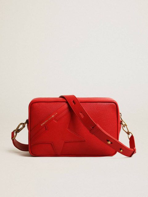 Crossbody Bags Women Golden Goose Women’s Star Bag In Bright Red Leather