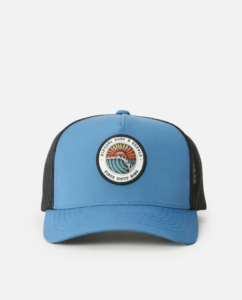Custom Sunsets Destination Trucker Rip Curl Mens Hats & Beanies - Image 2