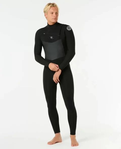 Dawn Patrol 4/3 Chest Zip Wetsuit Rip Curl Fullsuits Mens - Image 4