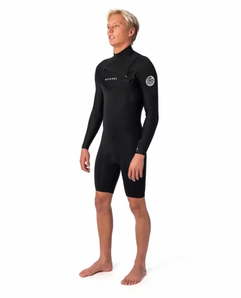 Dawn Patrol Long Sleeve 2/2 Chest Zip Wetsuit Rip Curl Springsuits Mens - Image 2