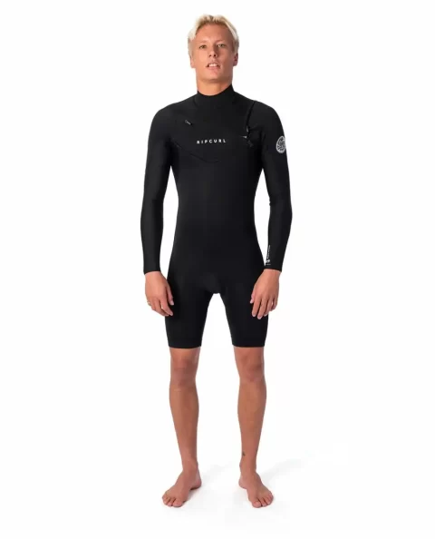 Dawn Patrol Long Sleeve 2/2 Chest Zip Wetsuit Rip Curl Springsuits Mens